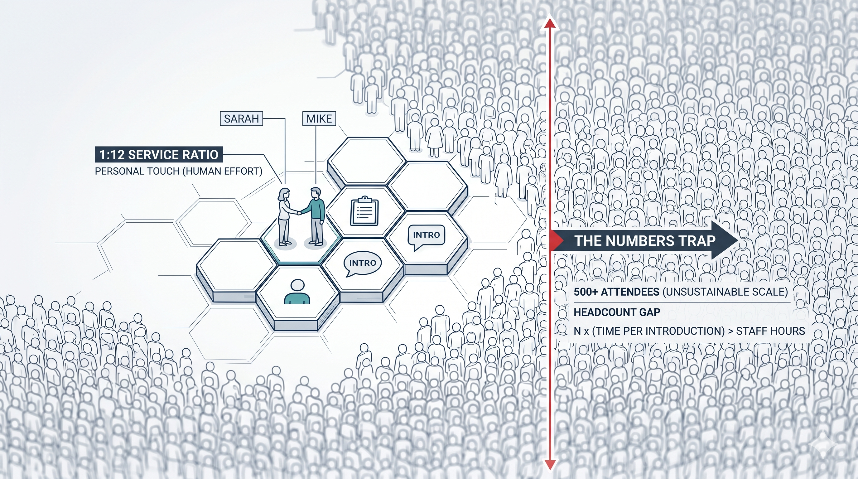 The Personal Touch at Scale (Part I): Why Personalisation Fails Above 500 Attendees